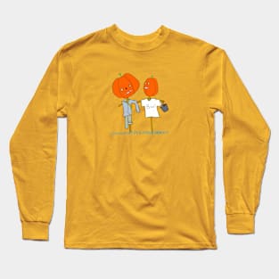 Trick or Treating Scarecrows Long Sleeve T-Shirt